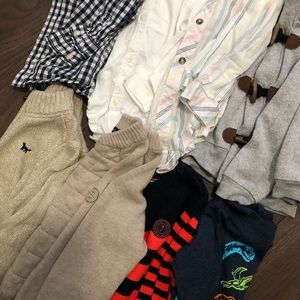 Box 3- Boys Fall/Winter tops/sweaters 18-24 months
